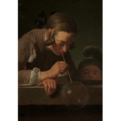 Grafika (01123) - Jean-Baptiste-Siméon Chardin: "Soap Bubbles, 1739" - 1000 pezzi