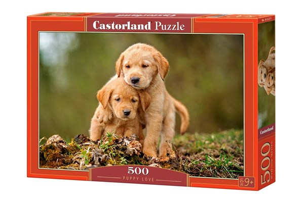 Castorland (B-52271) - "Puppy Love" - 500 pezzi