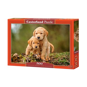 Castorland (B-52271) - "Puppy Love" - 500 pezzi