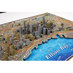 4D Cityscape (40084) - "Seattle" - 1100 pezzi
