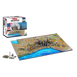 4D Cityscape (40084) - "Seattle" - 1100 pezzi