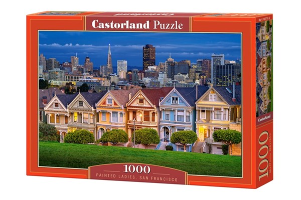 Castorland (C-103751) - "Painted Ladies, San Francisco" - 1000 pezzi