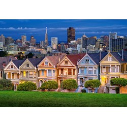 Castorland (C-103751) - "Painted Ladies, San Francisco" - 1000 pezzi