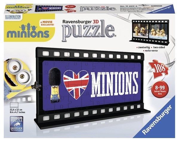 Ravensburger (11207) - "Minions" - 108 pezzi