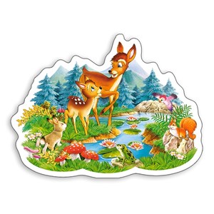 Castorland (B-015115) - "Little Deer" - 15 pezzi