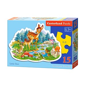 Castorland (B-015115) - "Little Deer" - 15 pezzi