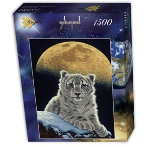 Grafika (T-00411) - Schim Schimmel, William Schimmel: "Moon Leopard" - 1500 pezzi