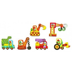 Djeco (08170) - "Duo, Articulo Vehicle" - 2 pezzi
