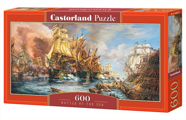 Castorland (B-060252) - "Battle at the Sea" - 600 pezzi