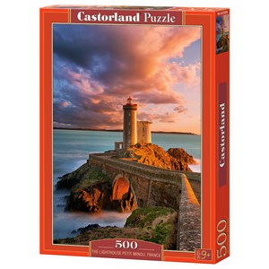Castorland (B-52530) - "The Lighthouse Petit Minou, France" - 500 pezzi