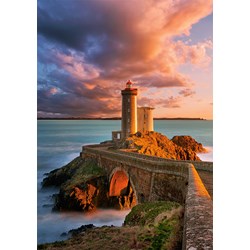 Castorland (B-52530) - "The Lighthouse Petit Minou, France" - 500 pezzi