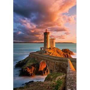 Castorland (B-52530) - "The Lighthouse Petit Minou, France" - 500 pezzi