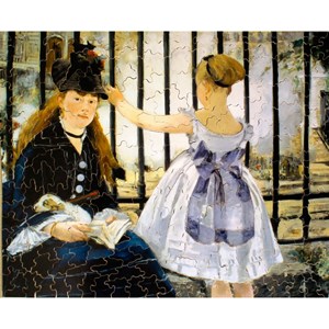 Puzzle Michele Wilson (A133-250) - Edouard Manet: "The Railway" - 250 pezzi