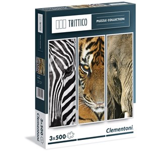 Clementoni (39307) - "Animals" - 500 pezzi