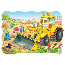 Castorland (C-02139) - "Bulldozer in Action" - 20 pezzi