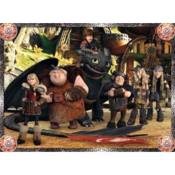 Ravensburger (13701) - "Dragons + Coloring Booklet" - 100 pezzi