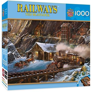MasterPieces (71655) - Ted Blaylock: "When Gold Ran the Rails" - 1000 pezzi