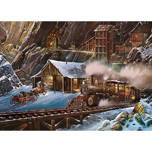 MasterPieces (71655) - Ted Blaylock: "When Gold Ran the Rails" - 1000 pezzi
