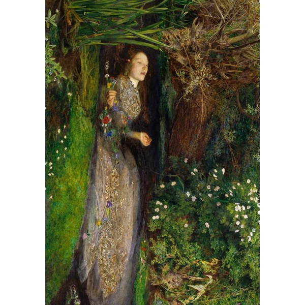 Grafika (00362) - John Everett Millais: "Ophelia, 1851" - 1000 pezzi