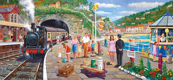Gibsons (G4031) - Derek Roberts: "Seaside Train" - 636 pezzi
