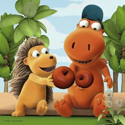 Ravensburger (09272) - "The Litte Dragon Kokosnuss" - 49 pezzi