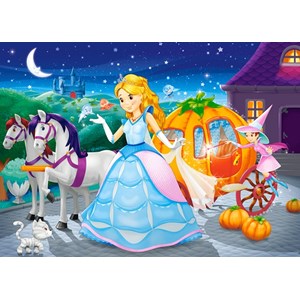 Castorland (B-06908) - "Cinderella" - 60 pezzi
