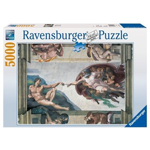 Ravensburger (17408) - Michelangelo: "The Creation of Adam" - 5000 pezzi