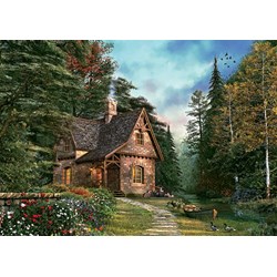 Art Puzzle (4621) - Dominic Davison: "Woodland Cottage" - 1500 pezzi