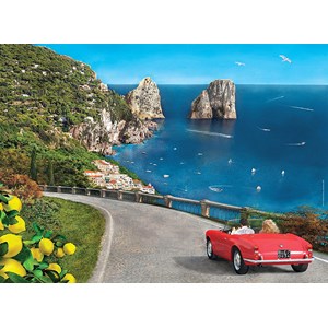 Clementoni (39357) - Dominic Davison: "Romantic Capri" - 1000 pezzi