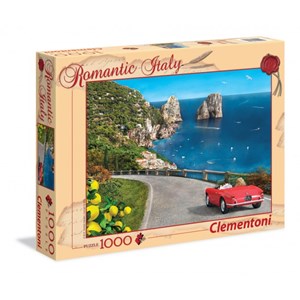 Clementoni (39357) - Dominic Davison: "Romantic Capri" - 1000 pezzi