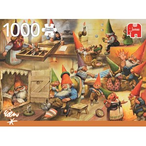 Jumbo (18323) - "At Home with the Gnomes" - 1000 pezzi