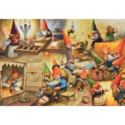 Jumbo (18323) - "At Home with the Gnomes" - 1000 pezzi
