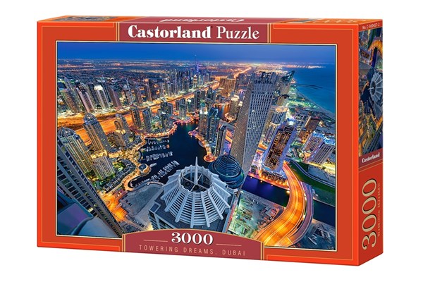 Castorland (C-300457) - "Towering Dreams, Dubai" - 3000 pezzi