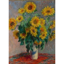 Grafika Kids (00456) - Claude Monet: "Bouquet of Sunflowers, 1881" - 300 pezzi