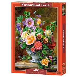 Castorland (B-52868) - "Flowers in a Vase" - 500 pezzi