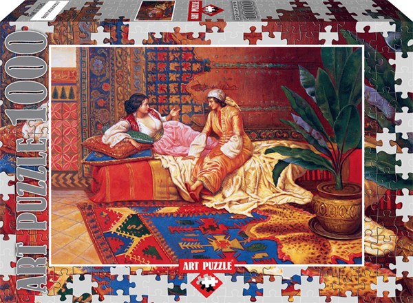 Art Puzzle (71025) - "Bavardages" - 1000 pezzi