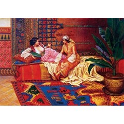 Art Puzzle (71025) - "Bavardages" - 1000 pezzi