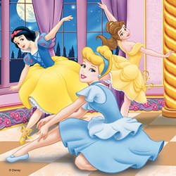 Ravensburger (09411) - "Disney Princesses" - 49 pezzi