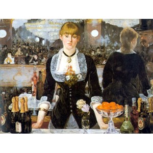 D-Toys (66961-IM01) - Edouard Manet: "Bar at the Folies-Bergeres" - 1000 pezzi