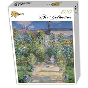 Grafika (01532) - Claude Monet: "The Artist's Garden at Vétheuil, 1880" - 300 pezzi