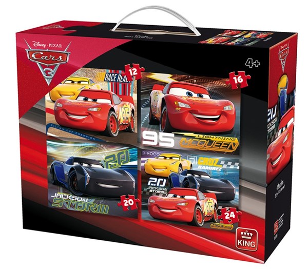 King International (05504) - "Cars 3" - 12 16 20 24 pezzi