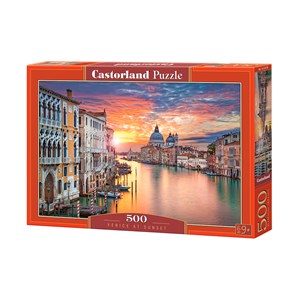 Castorland (B-52479) - "Venice at Sunset" - 500 pezzi