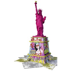 Ravensburger (12597) - "Statue of Liberty Pop Art" - 108 pezzi