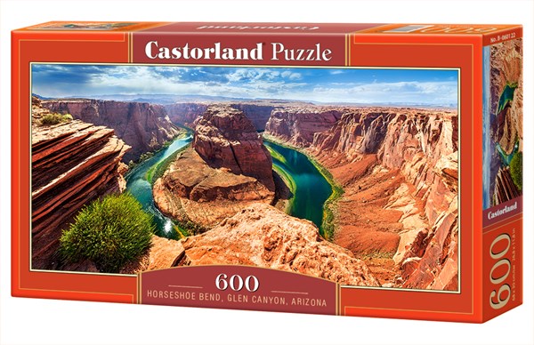 Castorland (B-060122) - "Horseshoe Bend, Glen Canyon, Arizona" - 600 pezzi