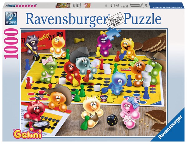 Ravensburger (19795) - "Game Night at the Gelini" - 1000 pezzi