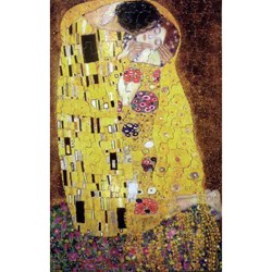 Puzzle Michele Wilson (P108-250) - Gustav Klimt: "The Kiss" - 250 pezzi