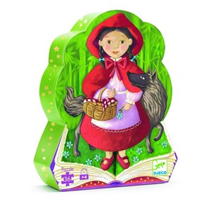 Djeco (07230) - "The Little Red Riding Hood" - 36 pezzi