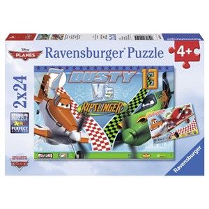 Ravensburger (09052) - "Planes, Dusty the brave Aviator" - 24 pezzi