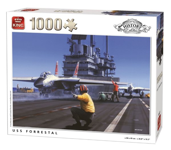 King International (05625) - "USS Forrestal" - 1000 pezzi