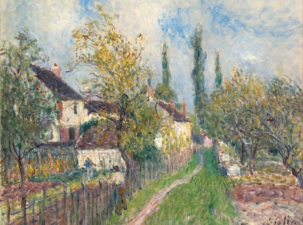 Grafika (00183) - Alfred Sisley: "Un Sentier aux Sablons" - 2000 pezzi
